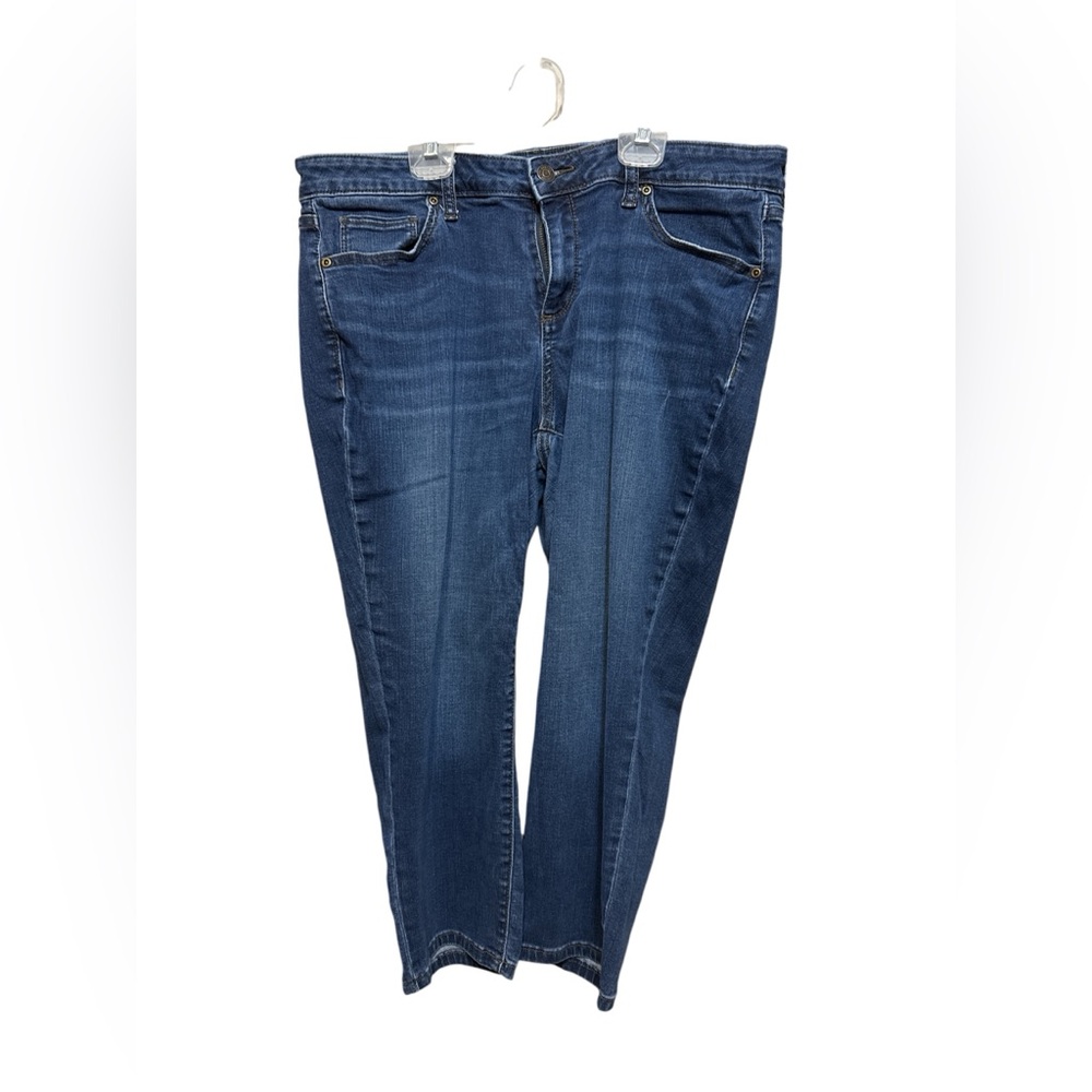 Sonoma Women's Straight Leg Capris in Deep Blue